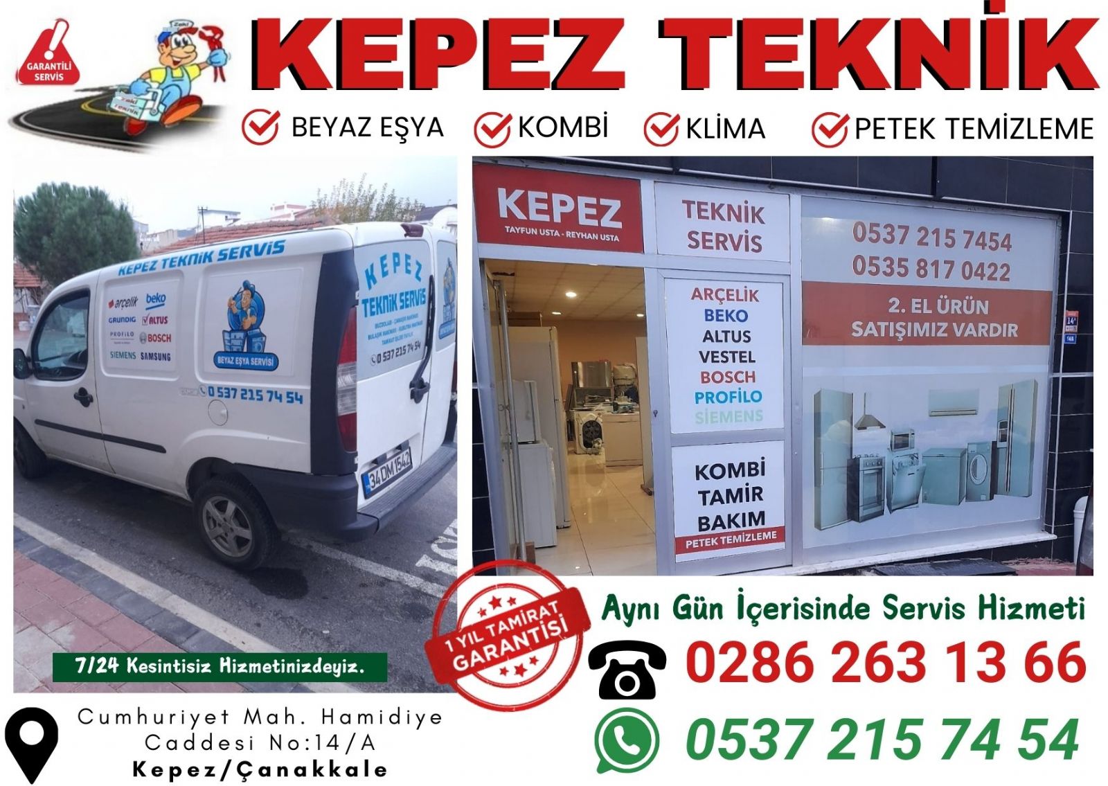 Buzdolabı Tamircisi Çanakkale